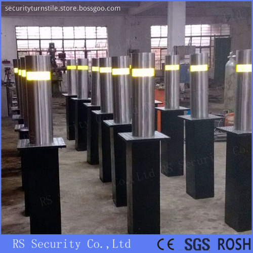 LED Light Security Automatic Retractable Parking Bollards